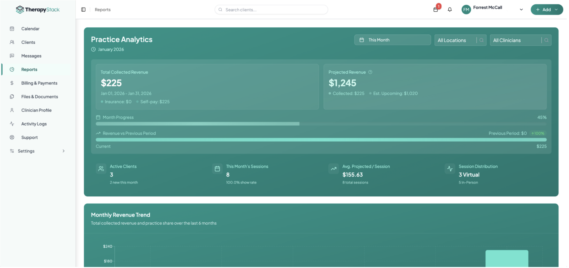 TherapyStack Platform